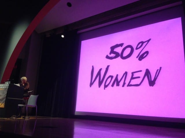 Lucy Lippard speaks about feminism 