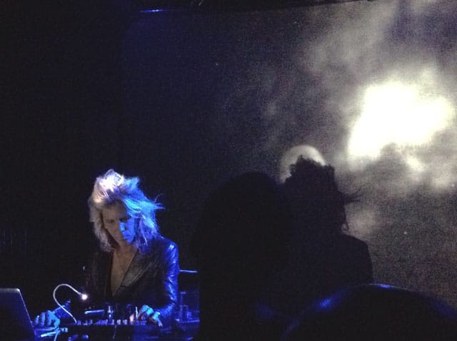 William Basinski with the moon and the clouds, photo by Taras Mashtalir