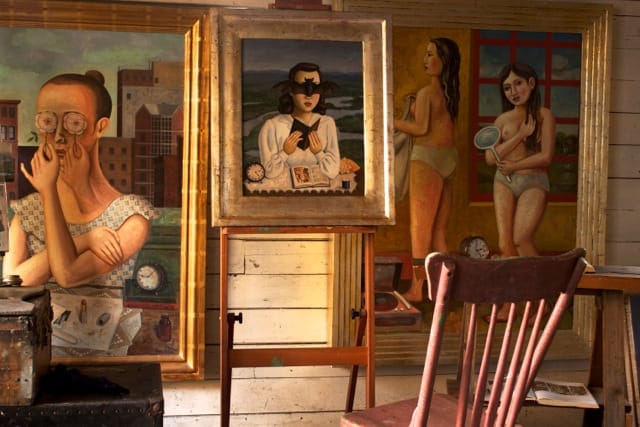 Inside Rick Beerhorst's studio (all images courtesy the artist)