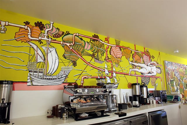 BRIC House cafe (photograph by Kathryn Yu, during Open House New York)