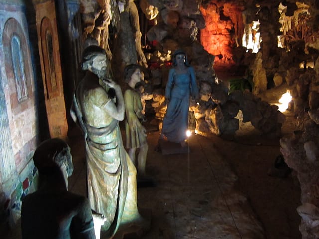Crystal Shrine Grotto at Memorial Park Cemetery