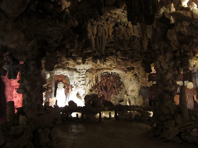 Crystal Shrine Grotto at Memorial Park Cemetery