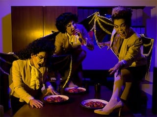 Feeding time. Image courtesy The  Mail Order Brides/M.O.B.