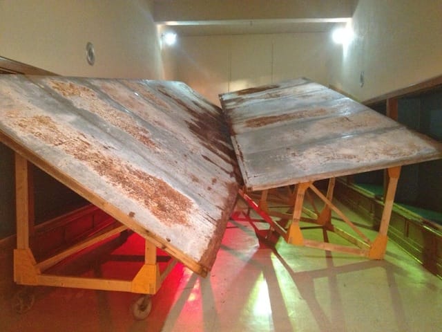 Graem Whyte, "Subduction" (2013). Image by the author for Hyperallergic.