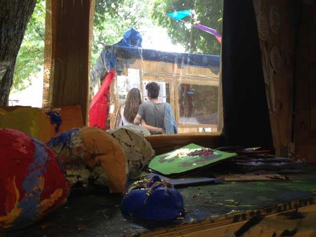 (photo by the author for Hyperallergic)