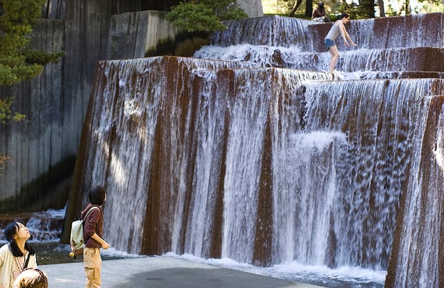 Keller Fountain in Portland (photograph by Matthew Roberts/Flickr user)