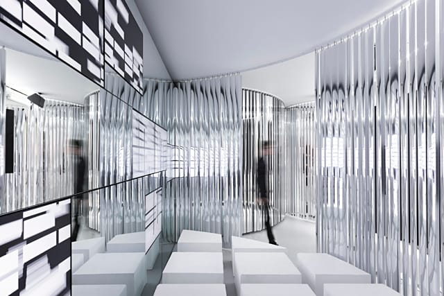 Leong Leong, Past Futures, Present, Futures exhibition, The Storefront for Art and Architecture, New York. Photo: Naho Kubota.