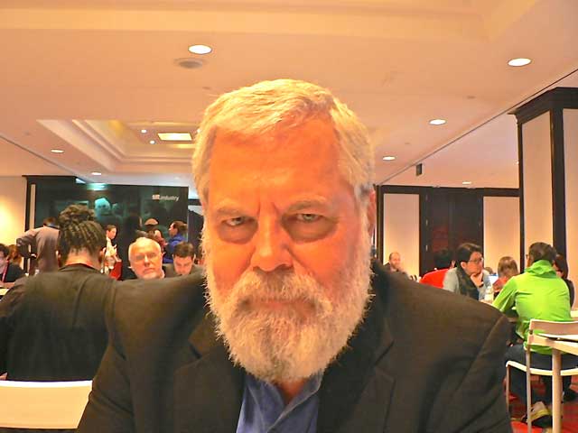 Tim Jenison (photo by the author for Hyperallergic)