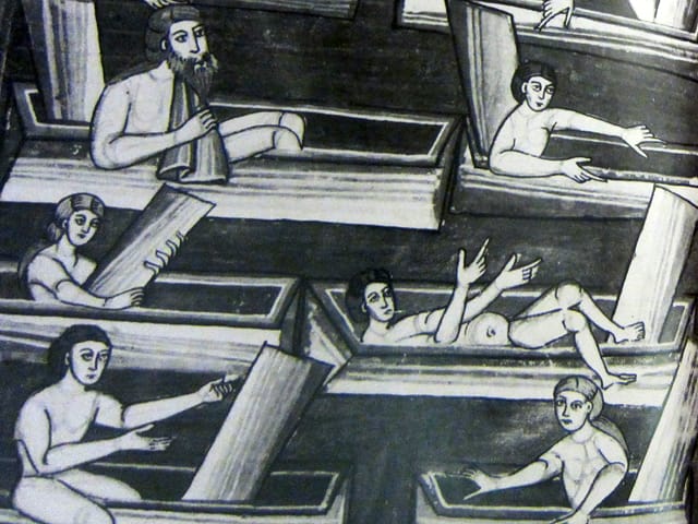 Detail from "Books of the Dead"