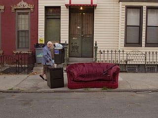 Carlton Bright, "Old Lady and Couch" (click to enlarge)