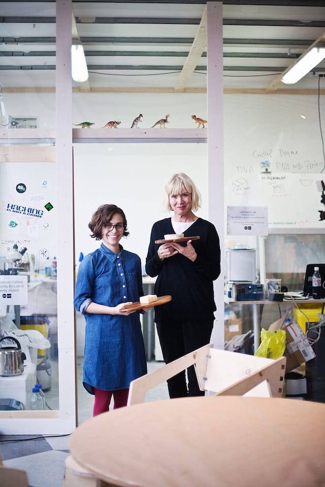 Sissel Tolaas & Christina Agapakis (courtesy Science Gallery at Trinity College Dublin)