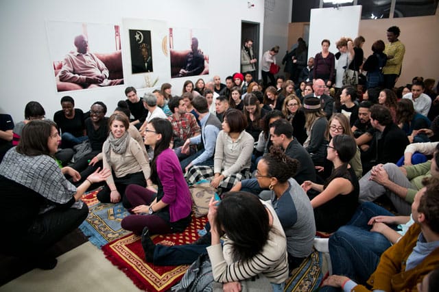 Clifford Owens, "Dad"  (courtesy the artist) (photo by Whitney Browne and Third Streaming, NY)