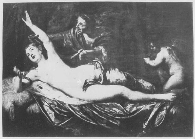 Gilles Backereel, "Danae" (1619/20) (via Wikimedia)