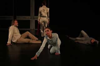 Maria Hassabi, "Premiere" at the Kitchen (photo by Paula Court, via twi-ny.com) (click to enlarge)