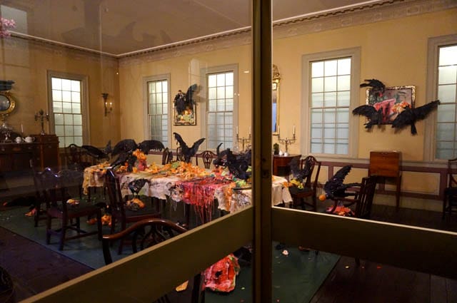 Installation view, Valerie Hegarty, "Alternative Histories" at the Brooklyn Museum (all photos by the author for Hyperallergic)