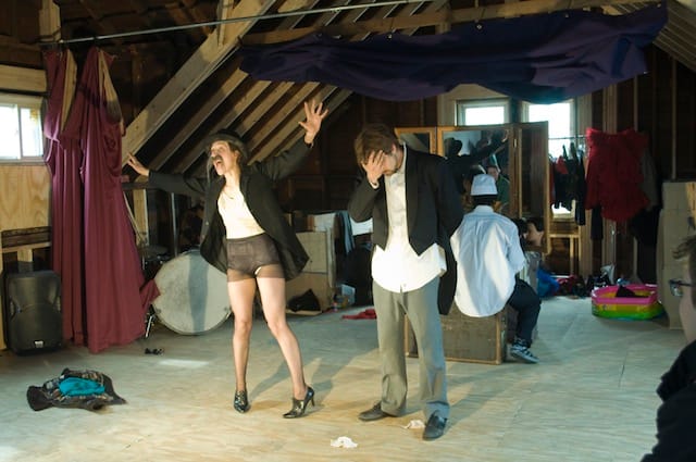 Performing at Play House