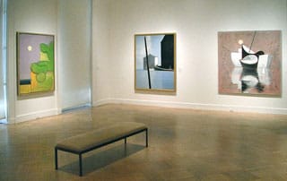 Work by Paul Resika on view in "See It Loud" (photo by the author for Hyperallergic) (click to enlarge)