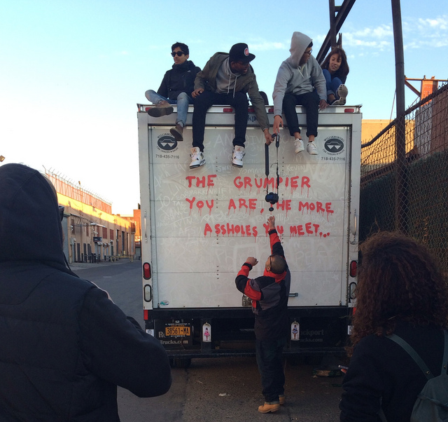 Why not all get into the photo? More context!