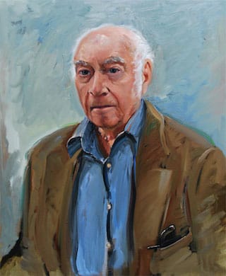Portrait of Peter Slez by Deladier Almeida (image via the artist)