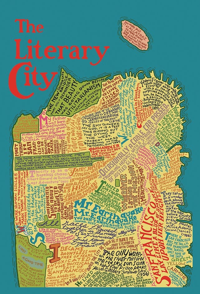The Literary City by John McMurtrie. Click to view larger.