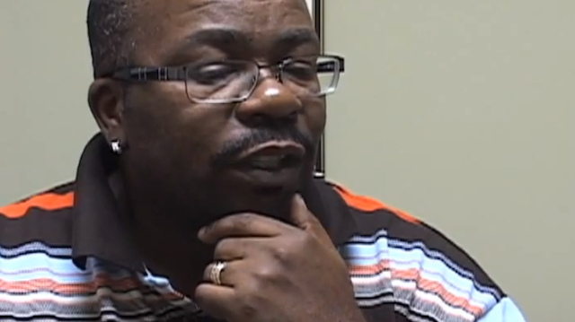 Louis Mitchell of the Castro District discusses tensions between communities of color and the gay male community in the late 80s and early 90s. Screengrab via "And Then It Happened to Them" YouTube video.