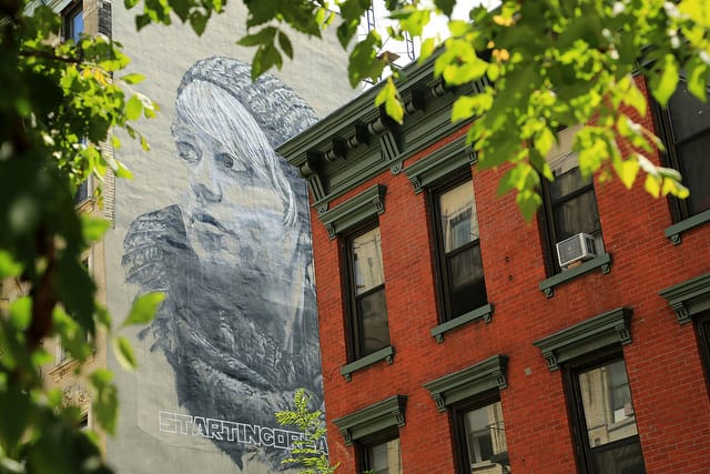 Photographer Luna Park shares her top 50 street art pics for 2013, and it includes work from Chicago, New Orleans, Paris, Basel, Philadelphia, and, of course, New York. (used with permission of the artist)