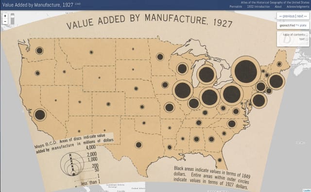 Atlas of the Historical Geography of the United States