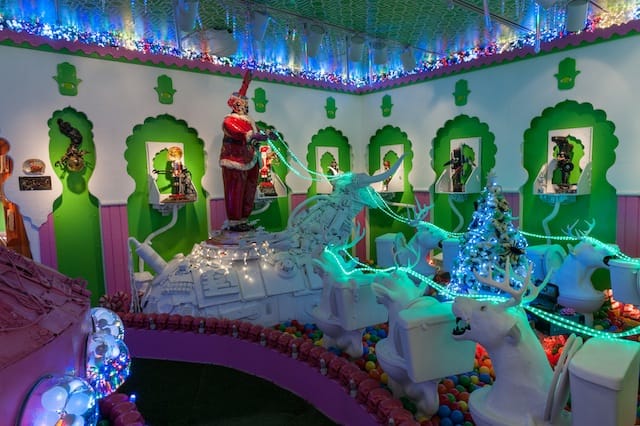 Kenny Irwin Jr.'s "Robotmas" installation at AVAM (photograph by Dan Meyers/courtesy AVAM)