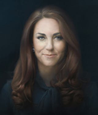 Catherine, Duchess of Cambridge, official portrait by artist Paul Emsley. (Photograph: NPG/Rex Features)