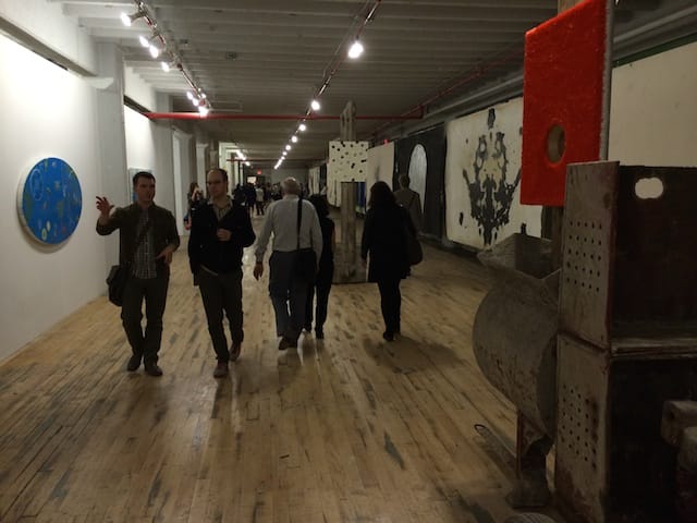 Installation view, "Come Together: Surviving Sandy' (photo by Hrag Vartanian for Hyperallergic)