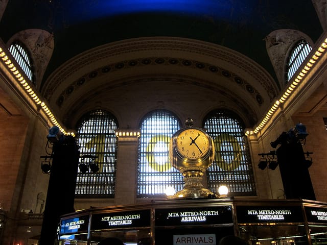 Grand Central celebrates its 100th birthday! (photograph by the author)