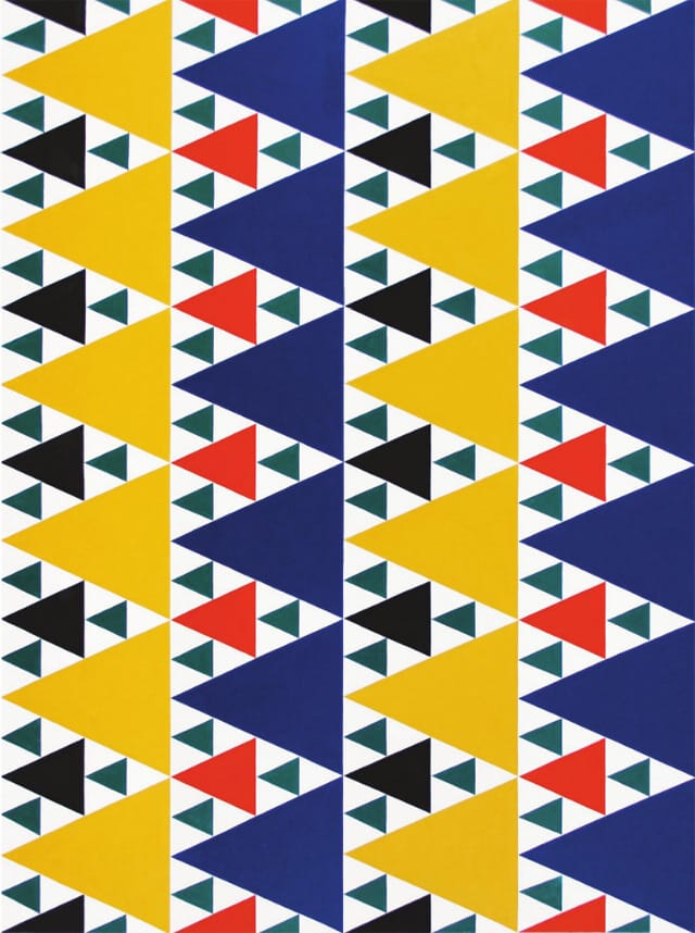 Stephen Westfall, "High Plains" (2012), oil and alkyd on canvas, 48 x 36 inches.