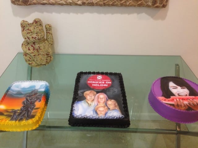 Works by Jonah Freeman and Justin Lowe at Marlborough Chelsea's "secret" room, #1445