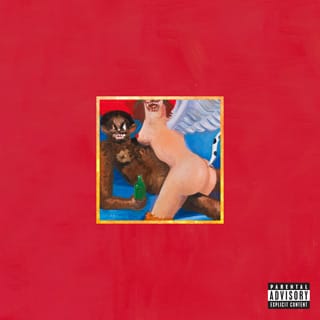 Condo's cover for Kanye's 2010 album My Beautiful Dark Twisted Fantasy.