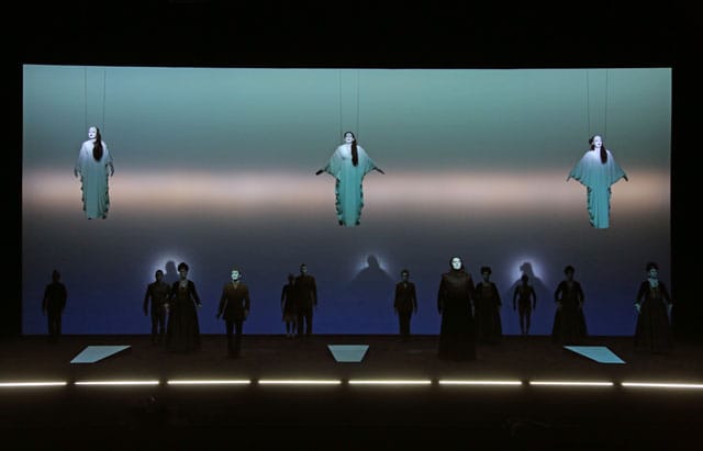 "The Life and Death of Marina Abramović" at Park Avenue Armory (photo by Joan Marcus)