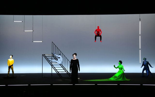 "The Life and Death of Marina Abramović" at Park Avenue Armory (photo by Joan Marcus)