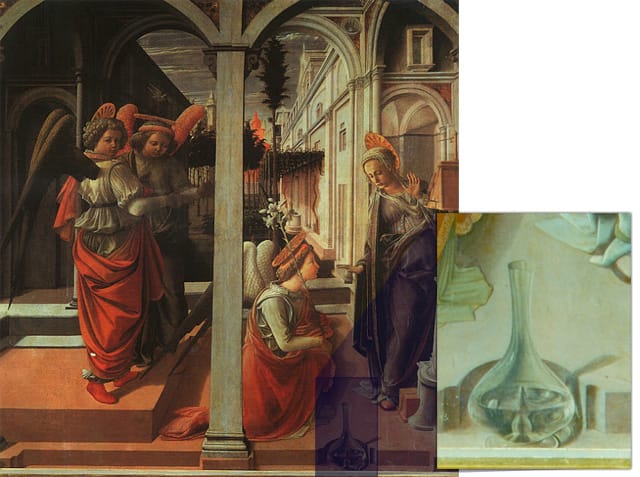 Fra Lippi's "The Annunciation" (1442) (via thelittlelighthousekeeper.blogspot.com)