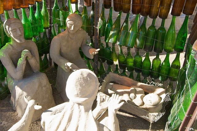 Nativity scene at the Owl House (photograph by &nbsp;Paul Perton/Flickr user)