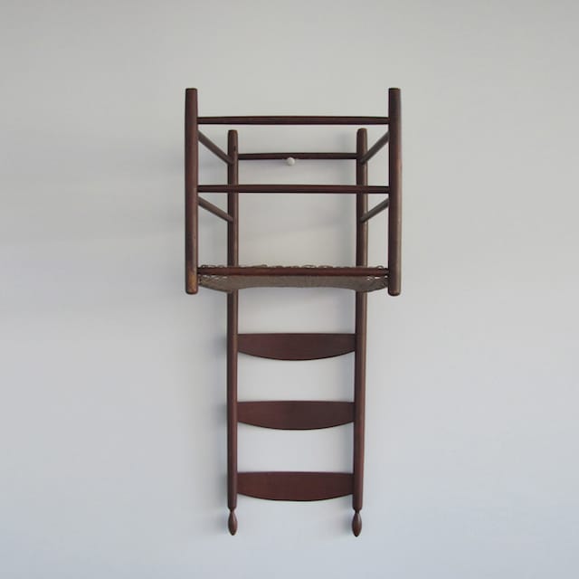 Shaker Chair from Robert Wilson, Living Rooms, Louvre Paris (2013)