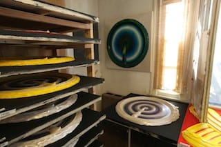 Contrereas (Corner of studio)