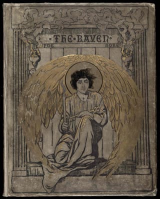 The cover of Dore's illustrated editor of Edgar Allan Poe's "The Raven"