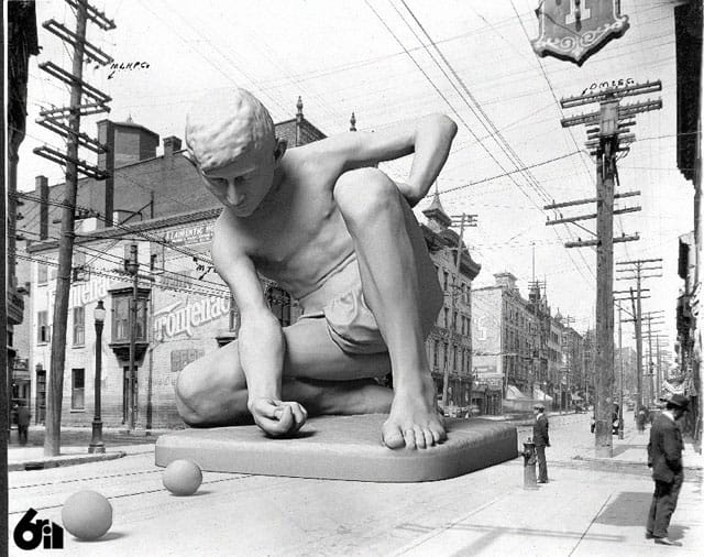 Cyril's "Marble boy"