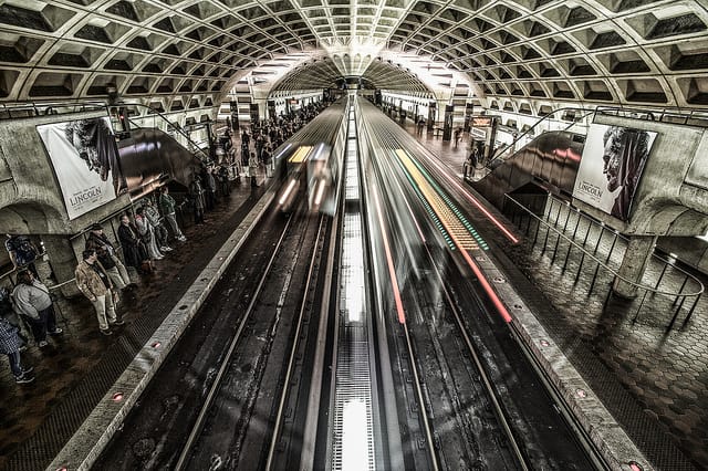 The Washington, DC Metro (photograph by Howard Ignatius, via Flickr)