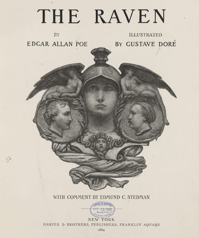 Edgar Allan Poe's "The Raven" illustrated by Gustave Doré