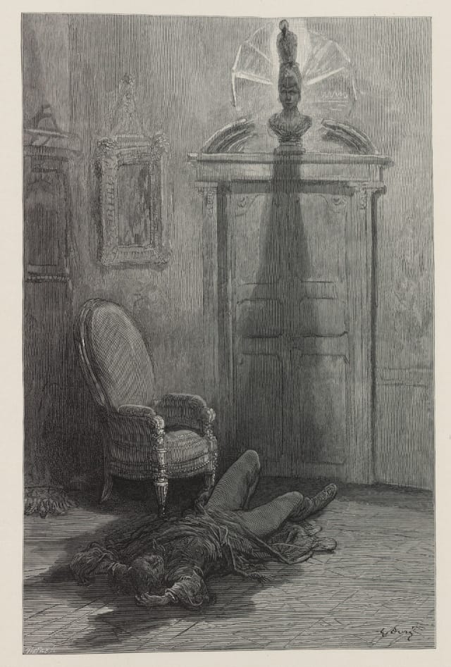 Edgar Allan Poe's "The Raven" illustrated by Gustave Doré