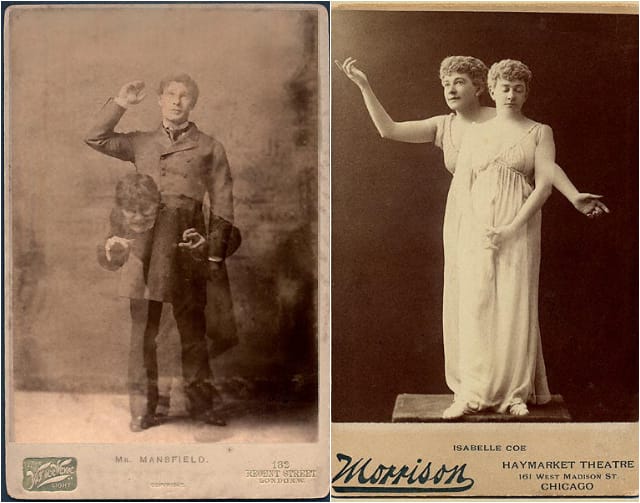 Two people doubled (via the American Museum of Photography)