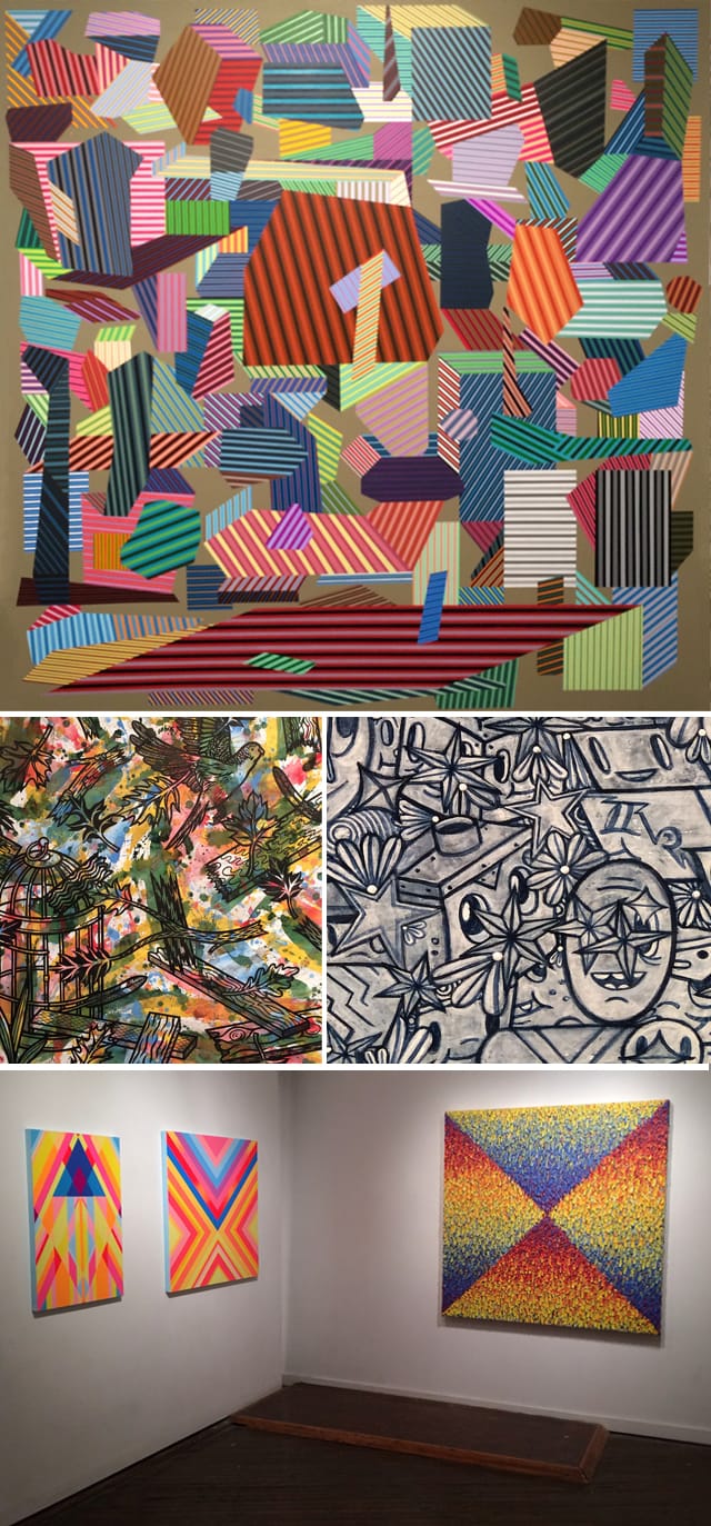 Clockwise from top: (all images by the author for Hyperallergic)