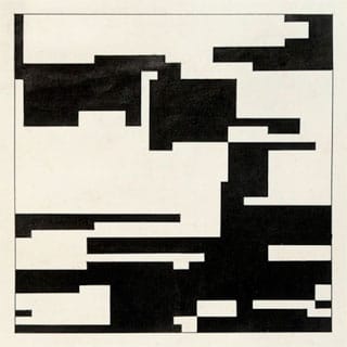 Hiroshi Kawano, “Design 2-1, Markov Chain Pattern” (1964) (click to enlarge)