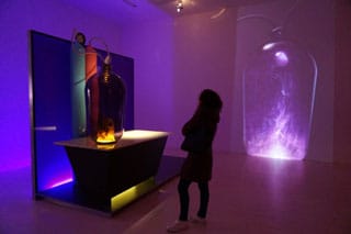 A work from Kelley's "Kandors" series (1999, 2007, 2009, 2011) (click to enlarge)