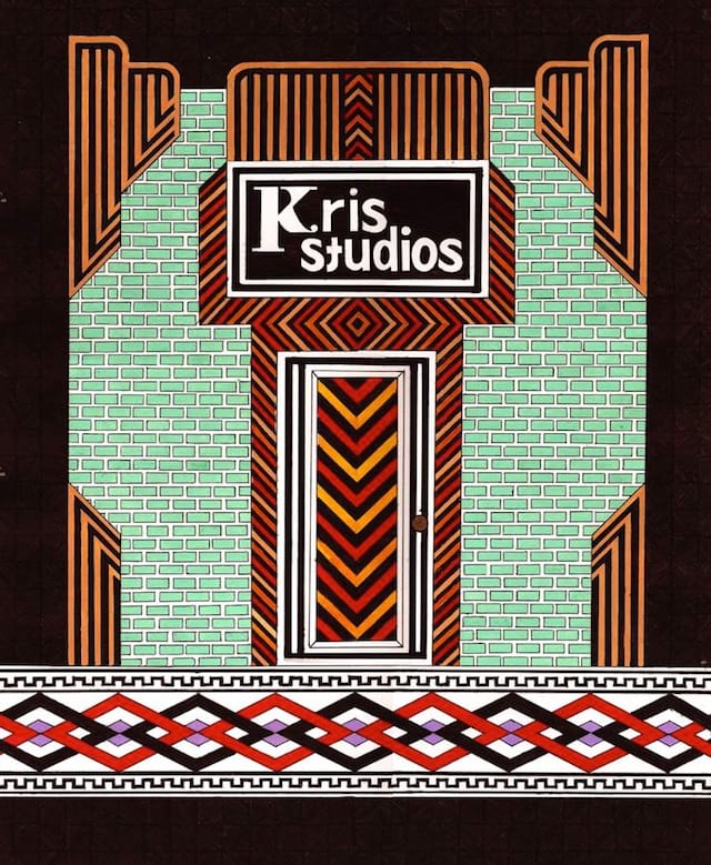 Kris Studios drawing by Edie Fake (image via facebook event)